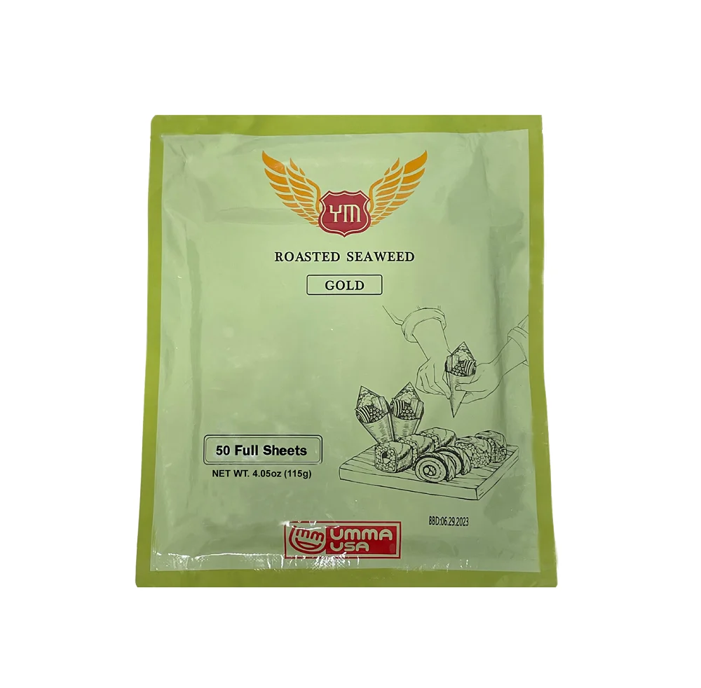 YM Roasted Seaweed Premium Nori for Sushi