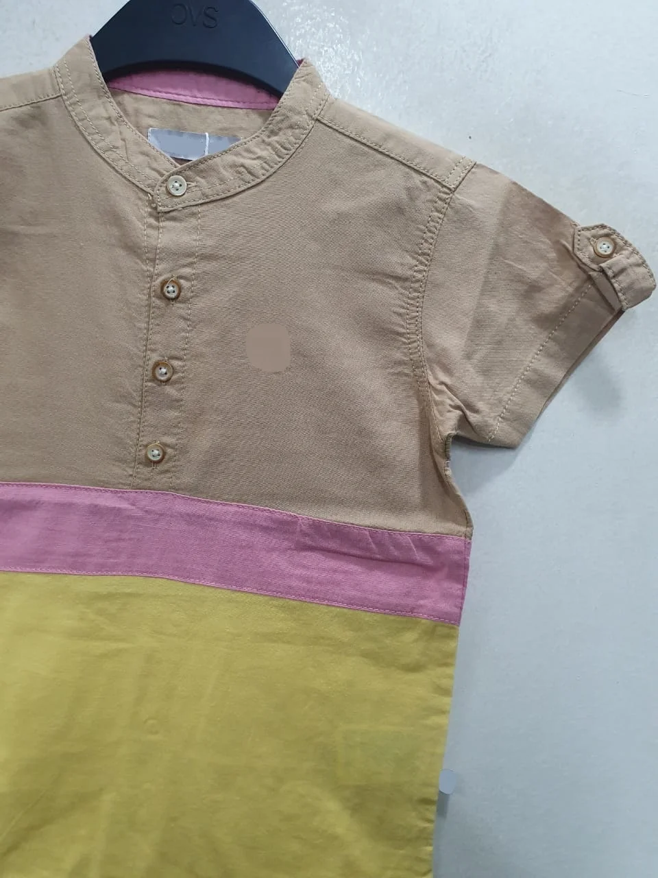 Wholesale Children Short Sleeve Clothes Little Boys Shirts Tops Kids Clothes Casual Surplus Stock Ready to Ship Shirt Bangladesh