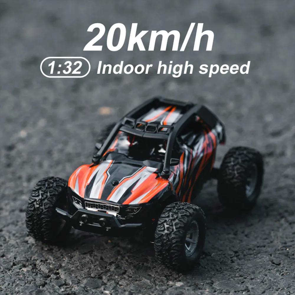 2.4G RC Car 1/32 Full Proportional Remote Control Truck Cross Country Mini RC Car 20KM/H High Speed Racing