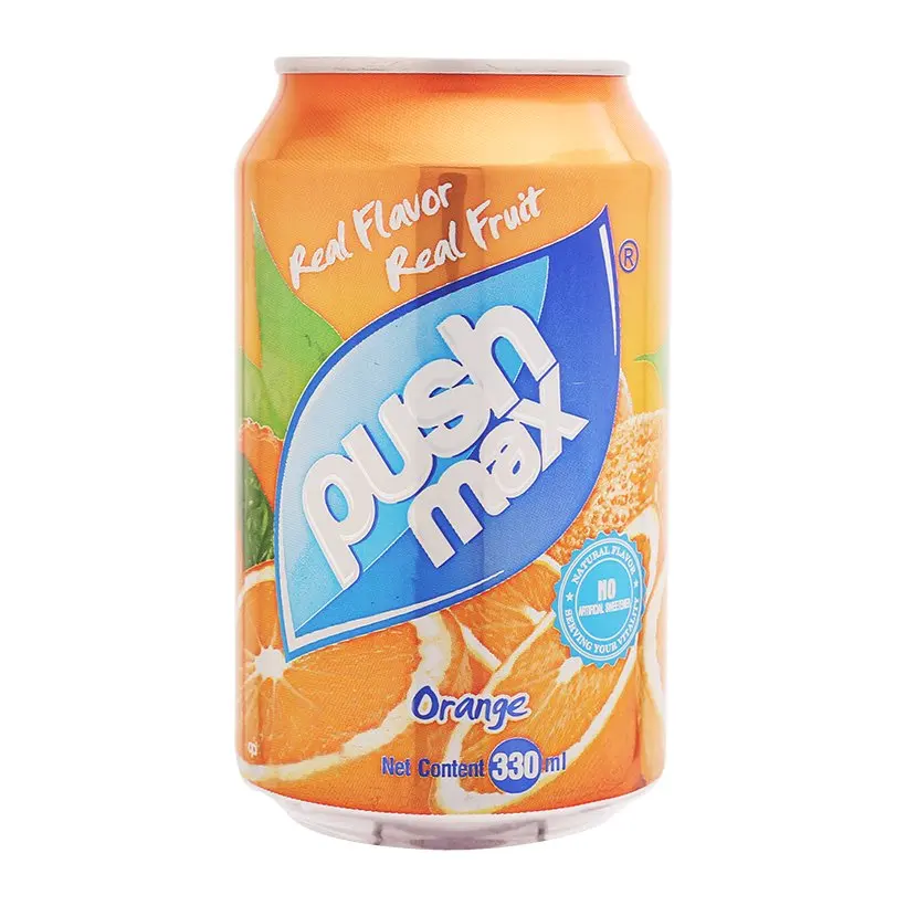 Fruit Juice 100% Juice, Orange, Strawberry, Lemon can 330ml
