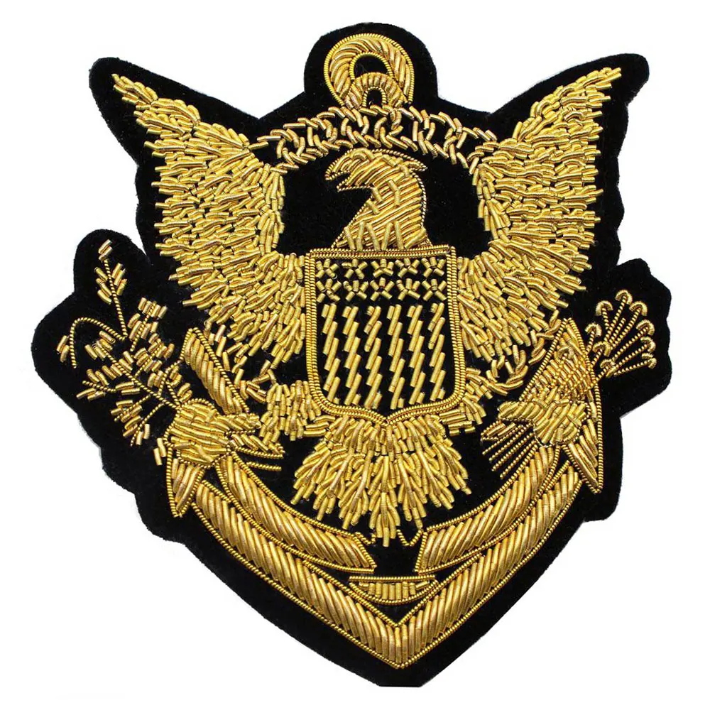 Embroidered Service Custom Animal Logo 100% Machine Embroidery And Hand Embroidered Patches