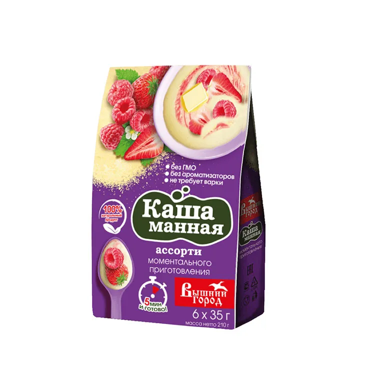 Каша из каши «вишни город» с масляной кашей из Маньи каши «Ассорти»