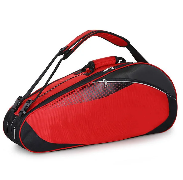Hot Sale Shoes Compartment custom portable tennis racquet badminton padel racket bag Wholesale Sports Bag Duffle Bag