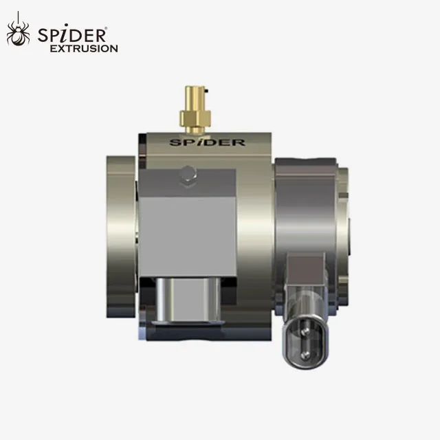 double layer pvc wire co-extrusion spider die coating head crosshead