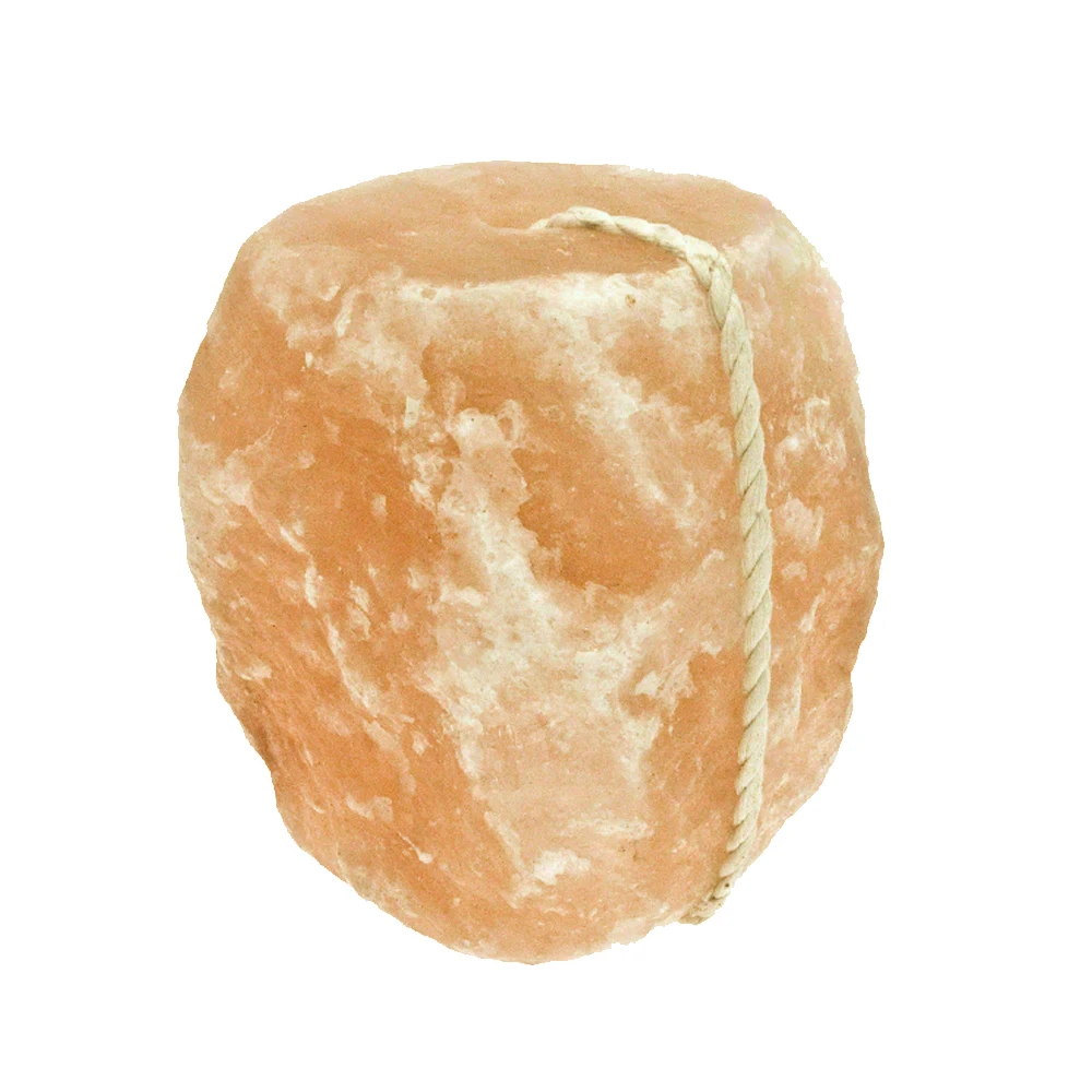 Лижущая Розовая Соль для животных, лошадь, корова, чистый натуральный для скота, круглая форма с веревкой