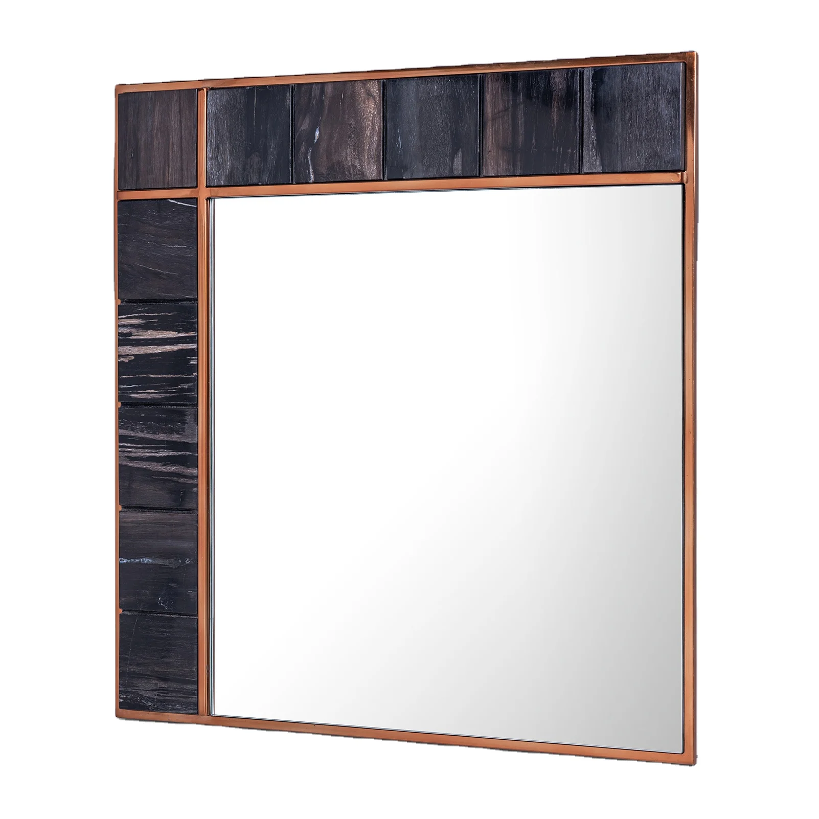 New Product Square Art Deco Hangable Mirror Decorative Wall Decoration Mirror