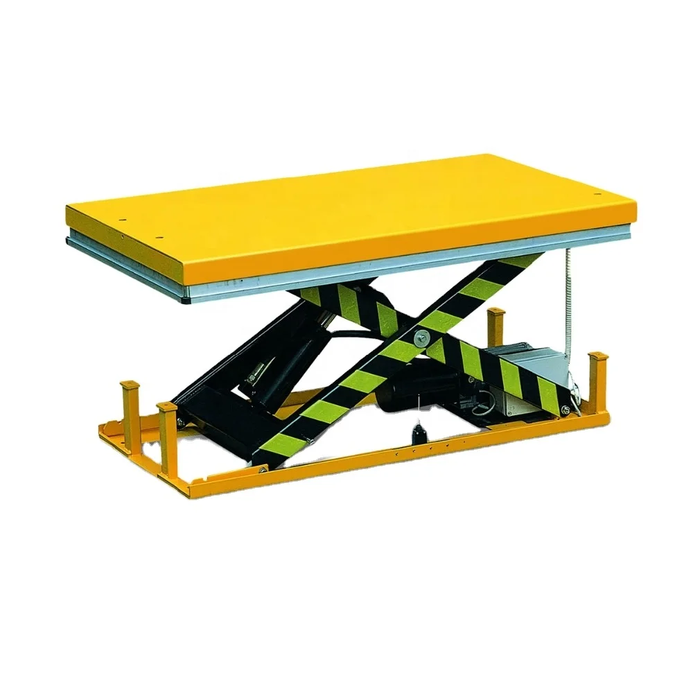 
Heavy Duty Stationary Electric Hydraulic Scissor Lift Table 