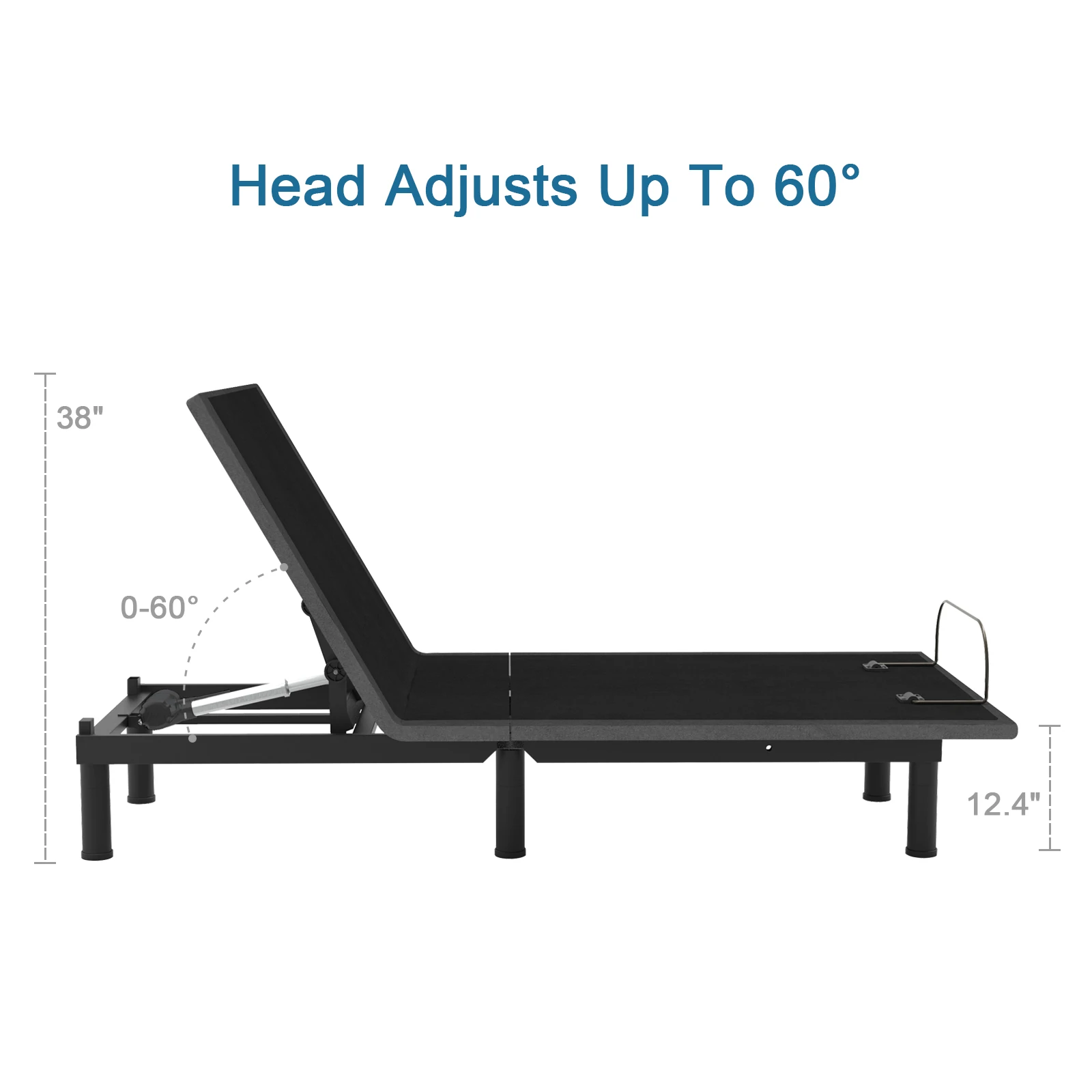 Регулируемая рама основания кровати для мебели спальни, легкая сборка