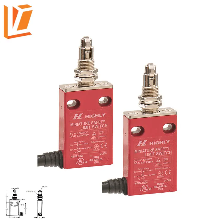 EFM-V-3-20 Short Lever type 10A Safety Door Limit Switch