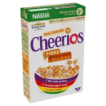 Cheerios of Cereals with Whole Grain Oats Gluten Free
