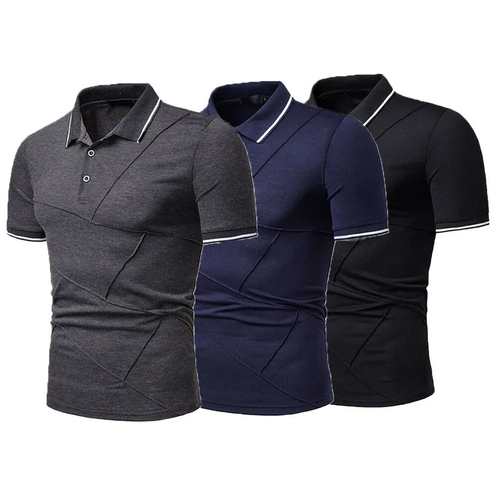 New Arrival Products Custom Logo Golf Polo Shirt 100% CottonBY GYMNASTIC WEAR