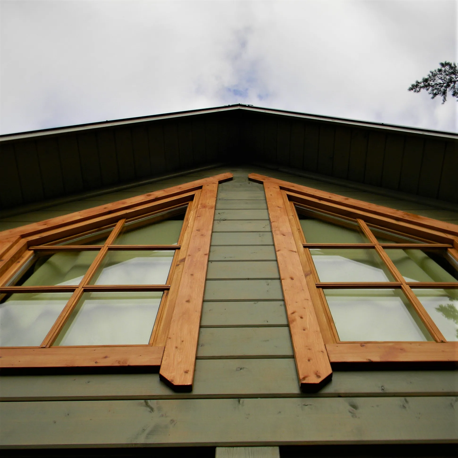 Сборная деревянная кабина в комплекте деревянный дом из ЕС Скандинавский дизайн праздничная бабушка