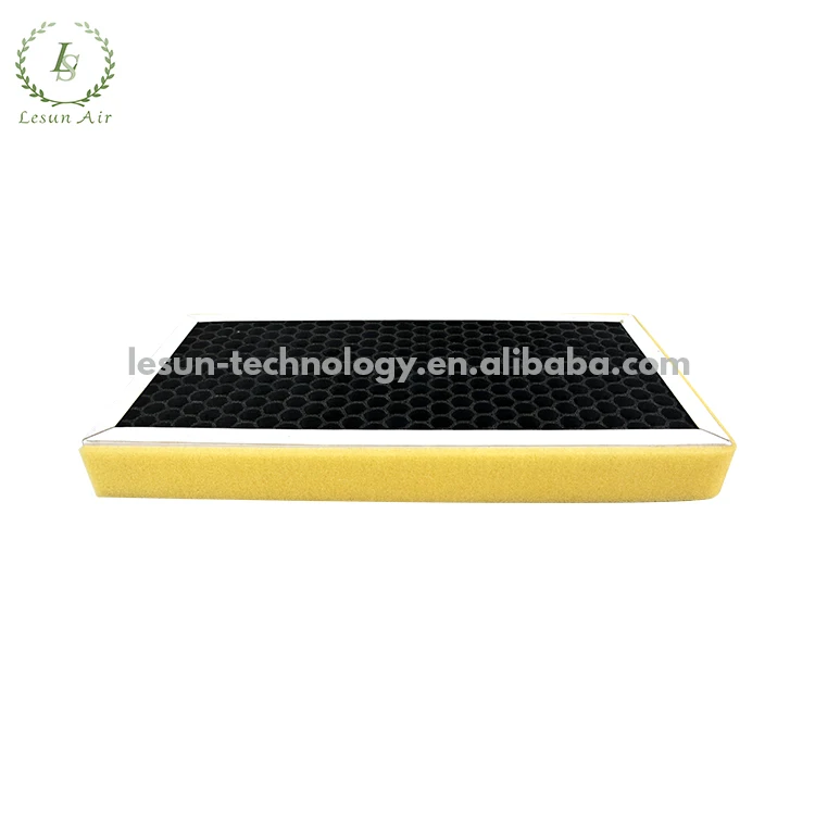 
Professional Home Use Universal 3 In 1 Blue Prefilter Honeycomb Activated Carbon H14 Hepa Filter 