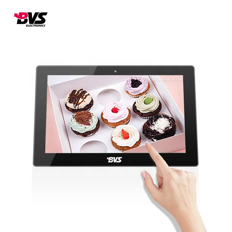 2020 new design outdoor face recognition tablet with POE and RJ45 port