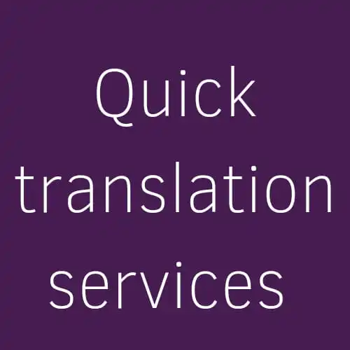 Quick Translation Services translation of German English French AT BEST WHOLESALE PRICE MANUFACTURES IN INDIA
