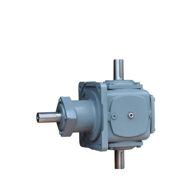 5:1 ratio gearbox	T series bevel spiral gear speed reducer