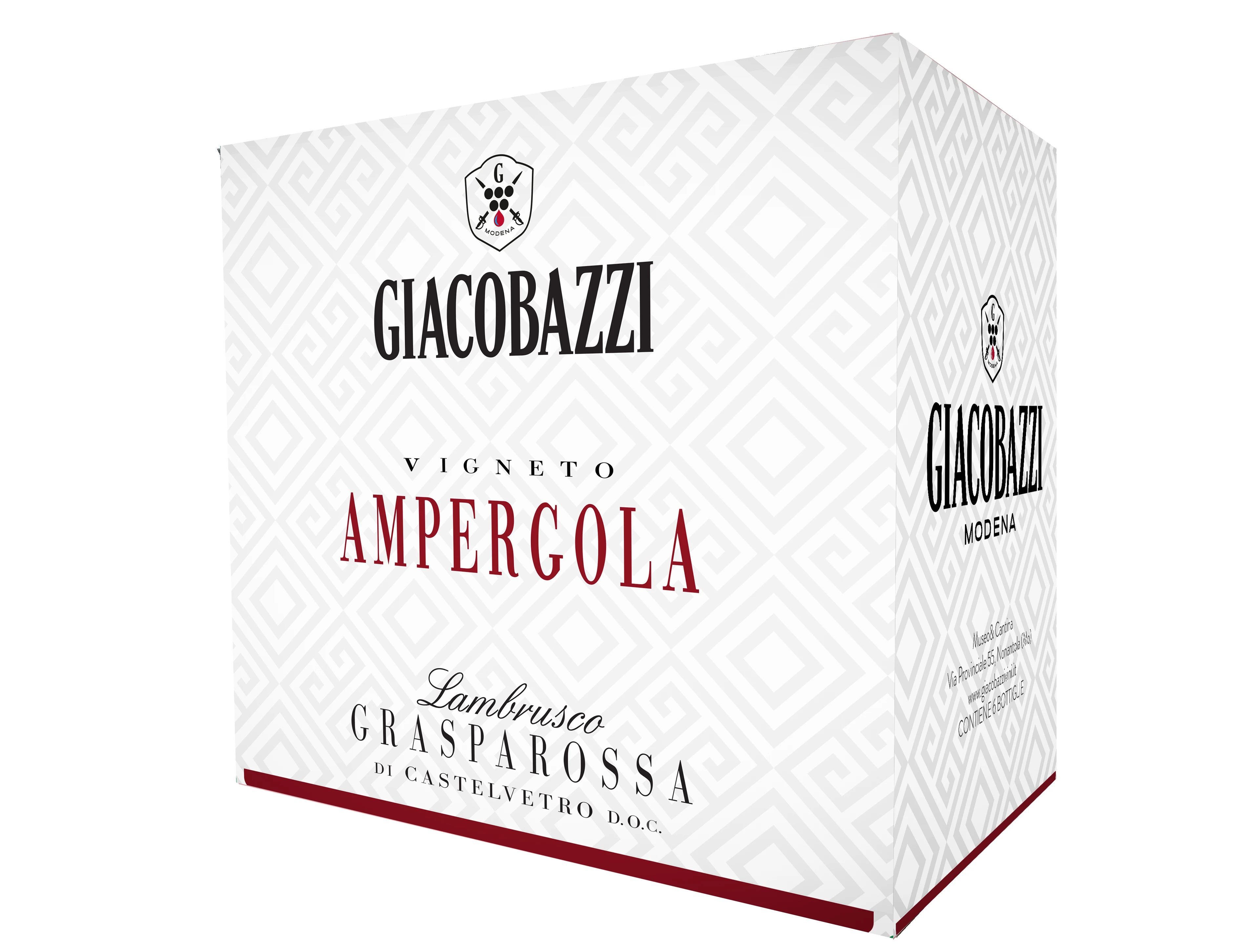 Tastefull Ampergola Italian Lambrusco Grasparossa di Castelvetro Selection 750 ml_Dry