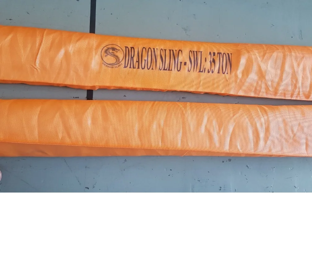Тяжелый крановый подъемный ремень из бесконечного полиэстера Круглый строп Сертификация ISO9001