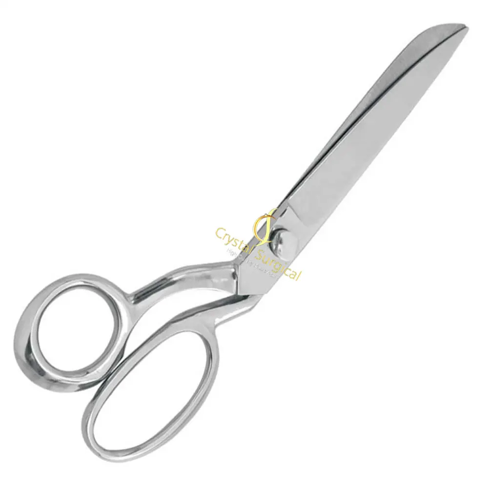 Full Stainless Steel Professional Tailor Scissors Household Sewing Clothes Scissors