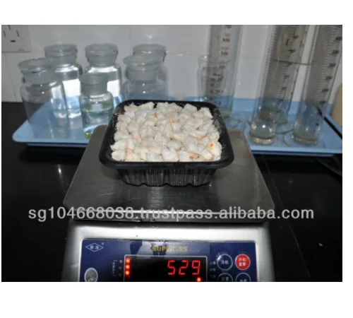 Замороженные крабовое мясо комок