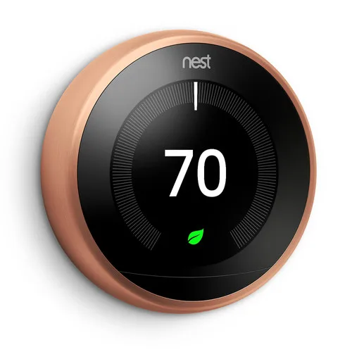 FREE SHIPPING  Nest Learning Thermostat (3rd Generation, Copper)