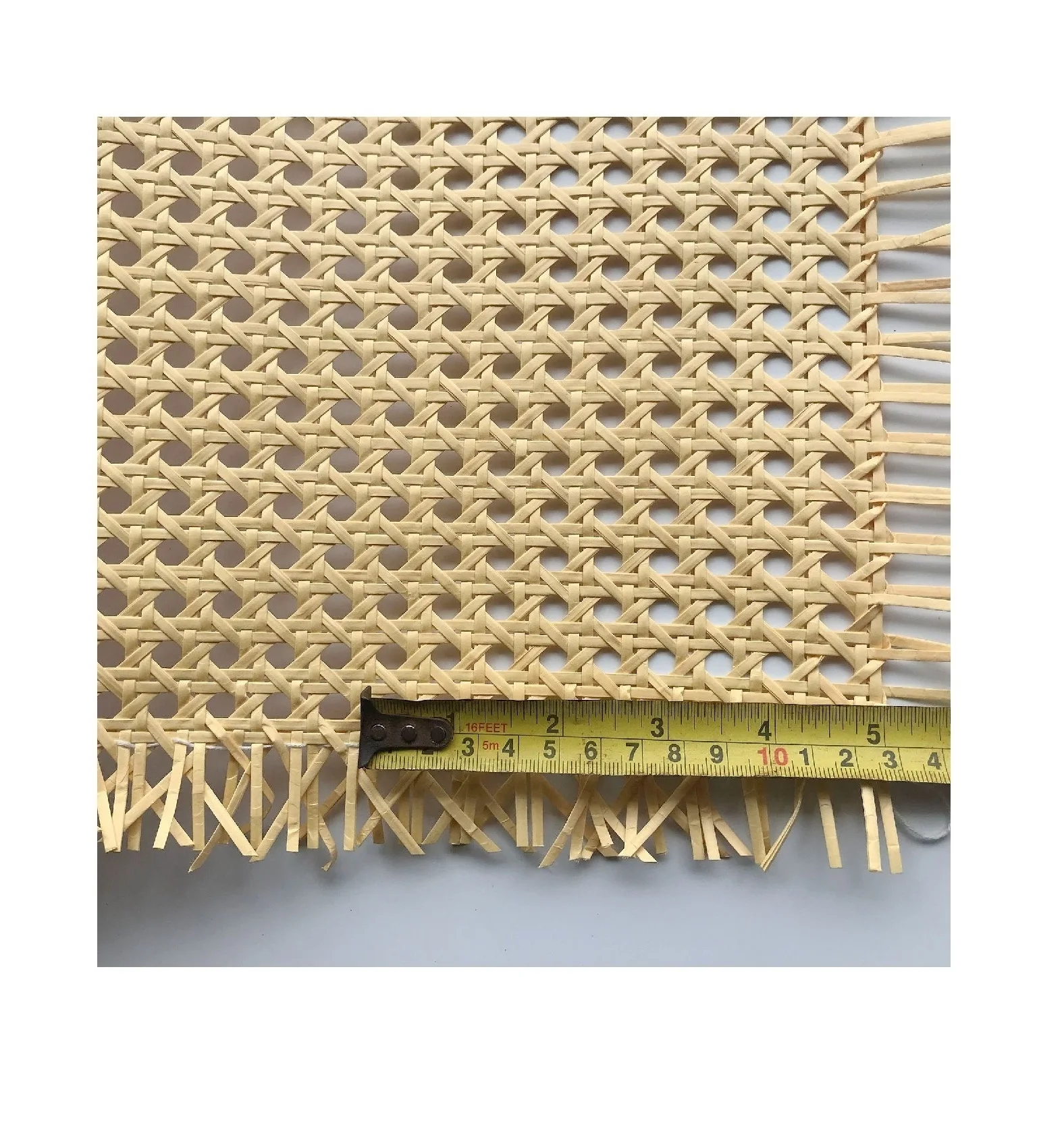 High Quality Mesh PE Rattan Webbing Rolls Synthetic Rattan Cane Webbing with Good price making Furniture