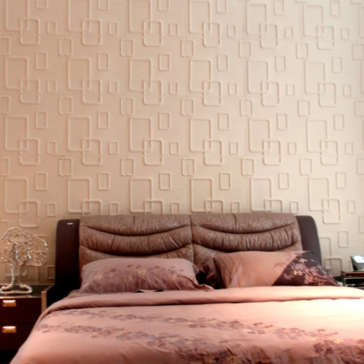 Термоформовочные пластиковые бесшовные 3d обои ПВХ стеновые панели для спальни
