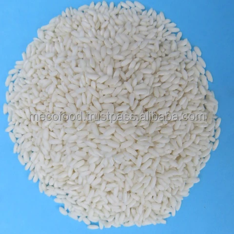 
MECOFOOD Вьетнам, низкая цена, клейкий рис, 5% сломанный, высокое качество, готовая к экспорту упаковка, пакеты 5 кг 