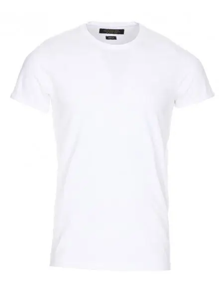 Wholesale Promotional Unisex Short Sleeve T-shirt Plain White Cotton Polyester Jersey Printing Option OEM Manufacturing India