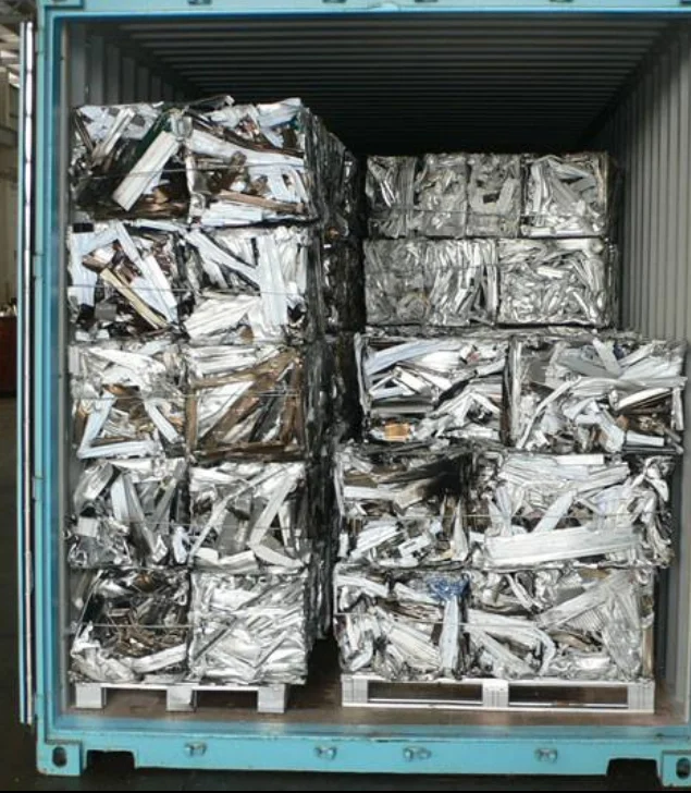 Высококачественный алюминиевый лом 6063, алюминиевые слитки