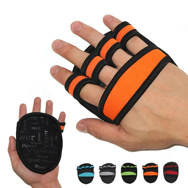 Non-slip Workout Gloves for Pull Ups bar Gym hand Grips for dumbbells Grip Pads Weight lifting gloves