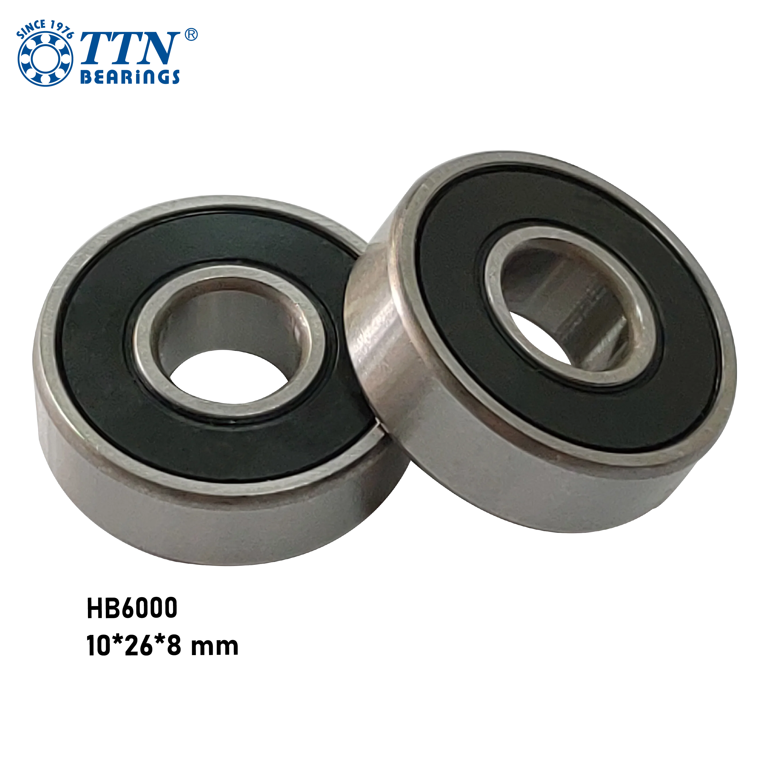 Premium Chrome Steel with Si3N4 Ceramic Ball Hybrid Ceramic Skateboard Bearings