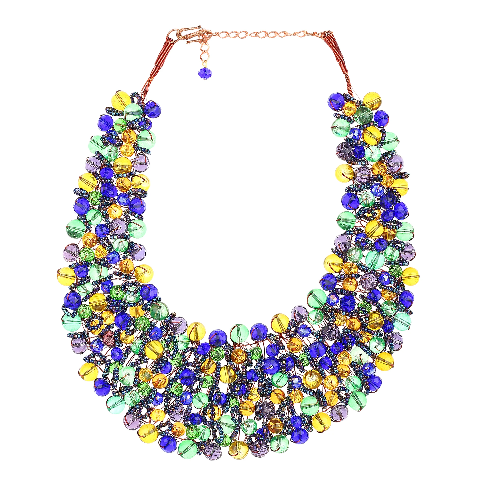 Fancy Statement Necklace Charm Trendy Necklace Fashion Accessories Choker Bib Necklace for  Women Fashion Accessories