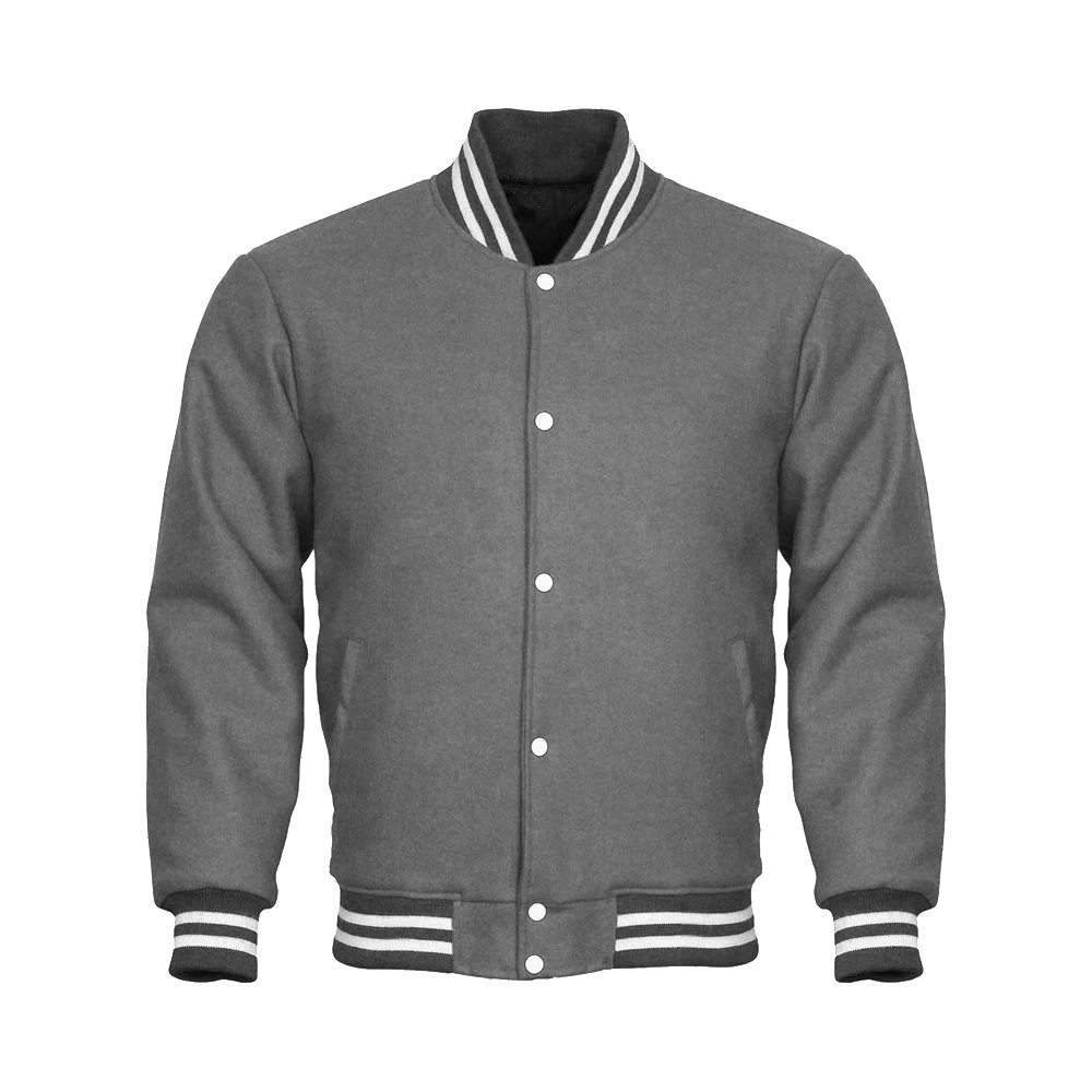 
customize products melton wool mens baseball jacket wholesale bomber jacket regular fit letterman jackets 