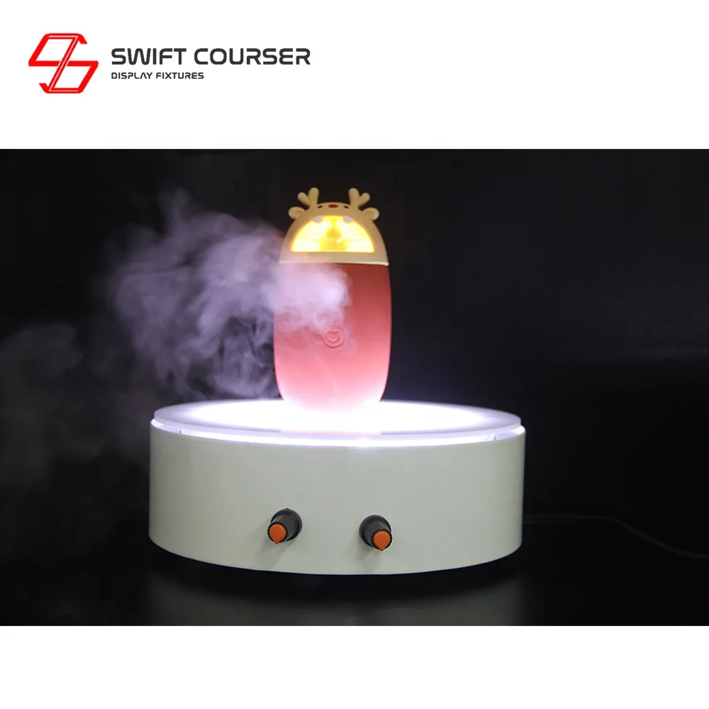 Rotating led light turntable motor cake stand tabletop display for christmas tree