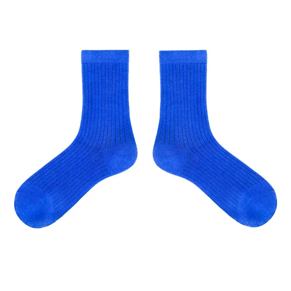 Unisex Socks Cheap Casual Blue