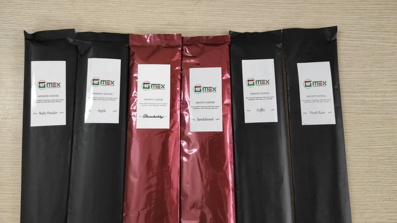 Whole sale fragrance incense box packaging aromatic incense oud incense sticks +84-819753326