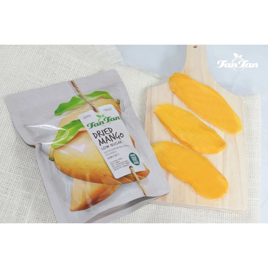 Dried fruit Soft Dried Mango Sliced Low Sugar High Quality OEM Professional From Thailand 2021