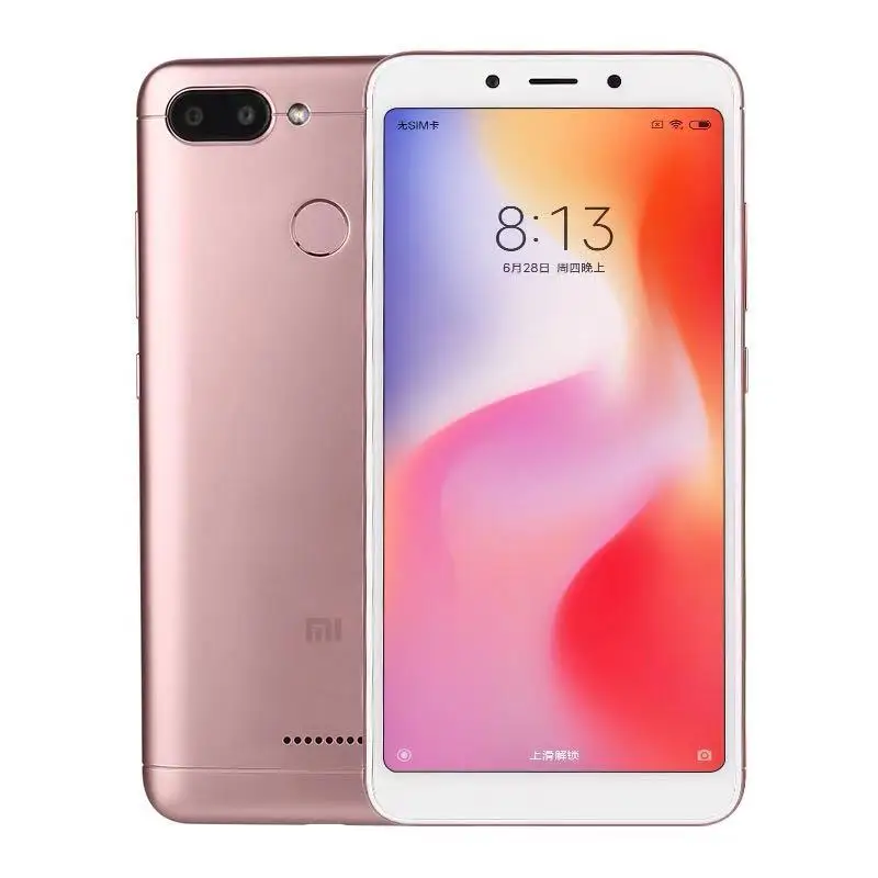 original 4GB+64GB smart phone Android 4G dual SIM for Xiaomi Redmi 6 unlocked used mobile phones