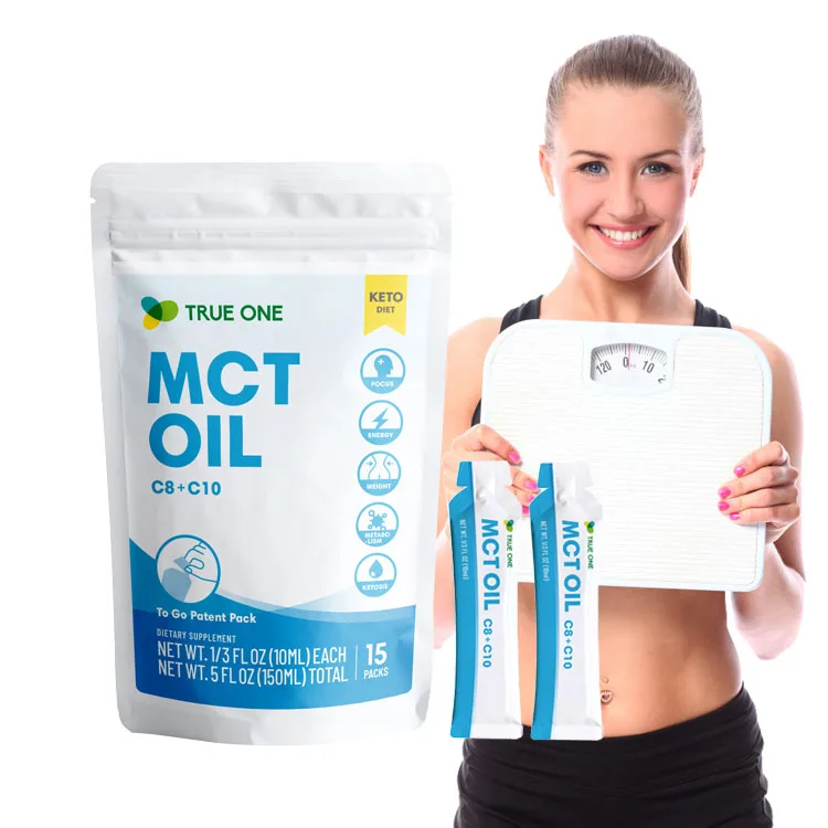 Unflavored pure weight management target vegan c8 c10 mct oil