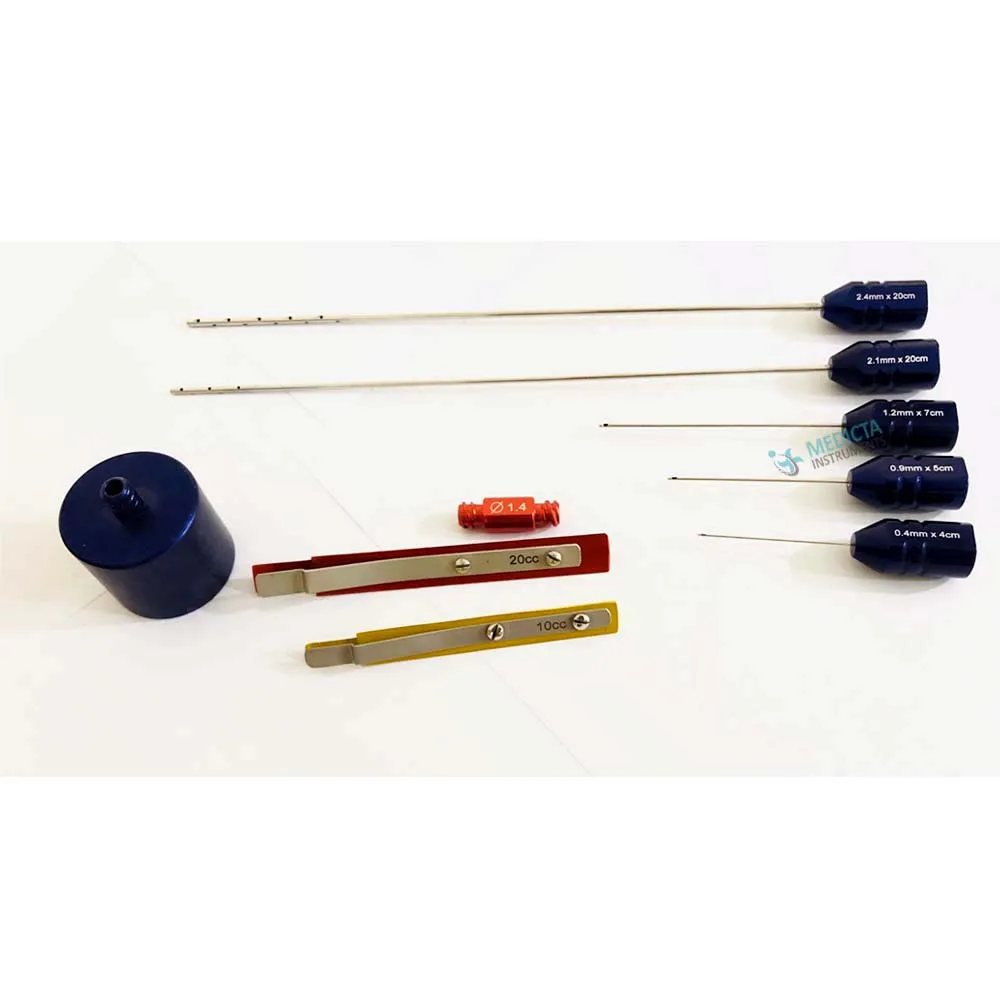 Высококачественный набор Cannula для лица-Super Luer lock лица-Cannula и аксессуары липосакции