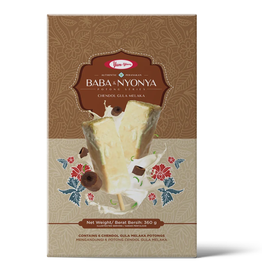  Мгновенный ледяной десерт Potong Baba nyония-Cendol Gula Melaka (360 г X 16 коробка) из малайзии