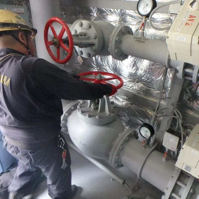 
Fixed Fire Extinguishing Foam System for Marine Vessel 