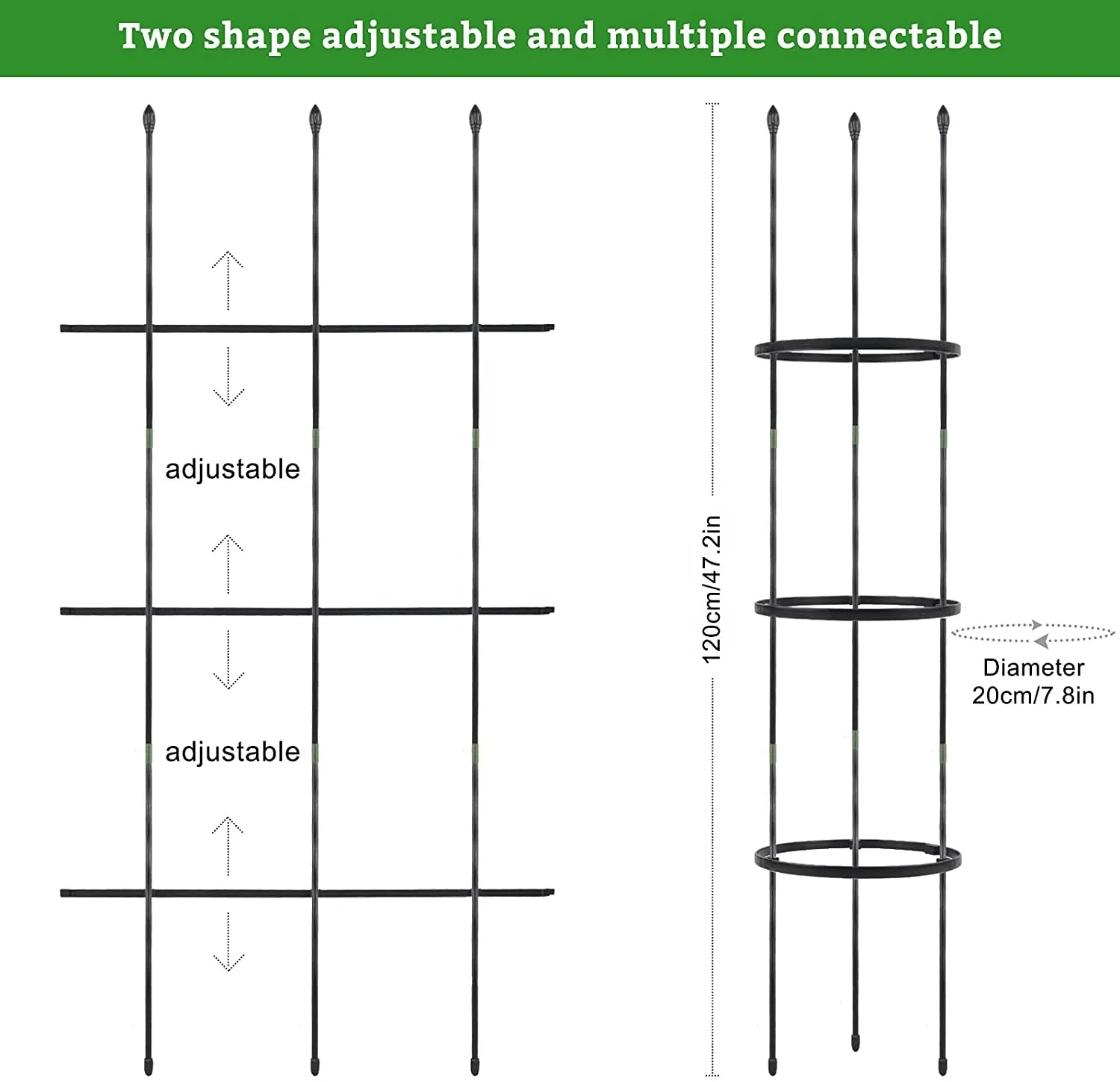 Multi-function Plant Support Cage
