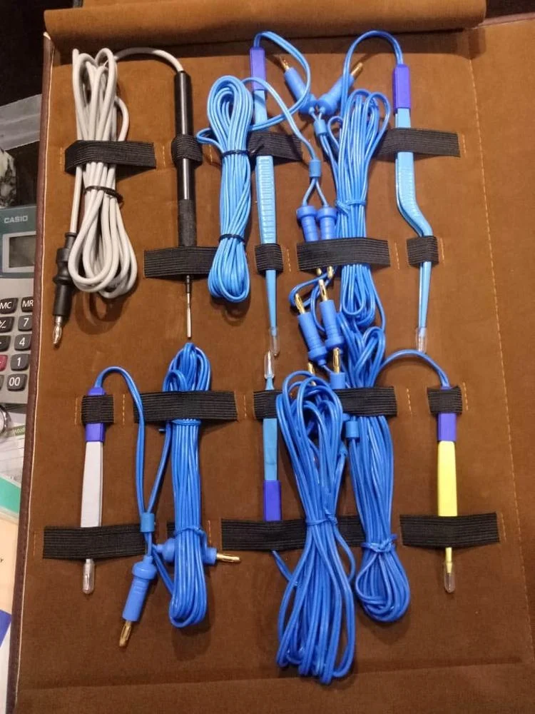 Cables/ Silicone Bipolar/ Reusable/ Electro Surgical Instruments/ Medical Equipment Stainless Steel Class I Custom PK Germany