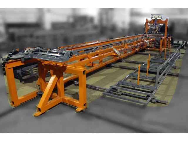 Semi-Automatic welding machine WPD - 1200 Mesh Welding Machines for heavy flat cages production Welding Equipment Wire Machines