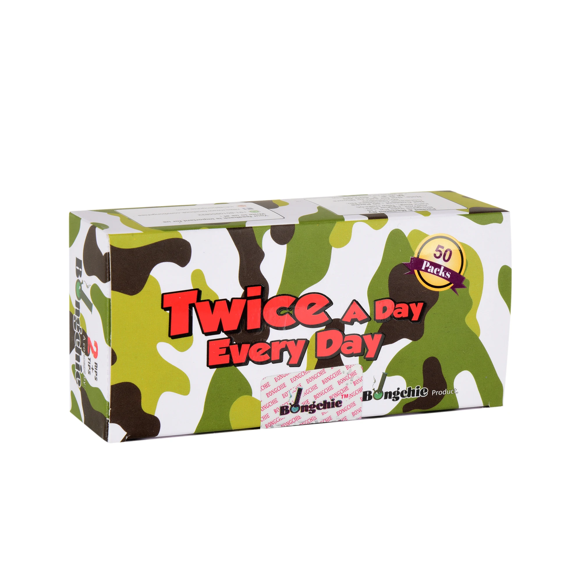 Twice a Day Everyday King size rolling smoking paper in best quality 100%  with best quantity with wood pulp paper