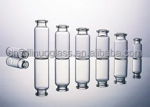 GMP factory LINUO pharmaceutical glass packaging 1ml 2ml 5ml 10ml 20ml neutral low borosilicate injection glass vials