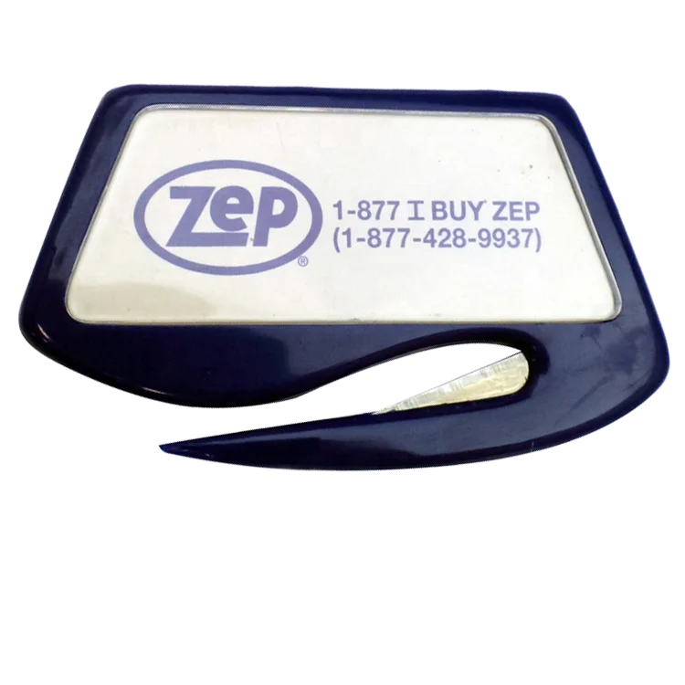 
Volume Supply Excellent Quality Safety Design Plastic Equipped With Stainless Steel Blade Clear Window Mail Letter Opener 