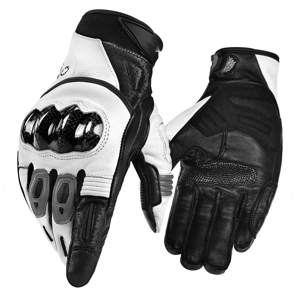  Мотоциклетное оборудование Motowolf кожаные дышащие мотоциклетные гоночные перчатки Черные Водонепроницаемые с индивидуальным логотипом